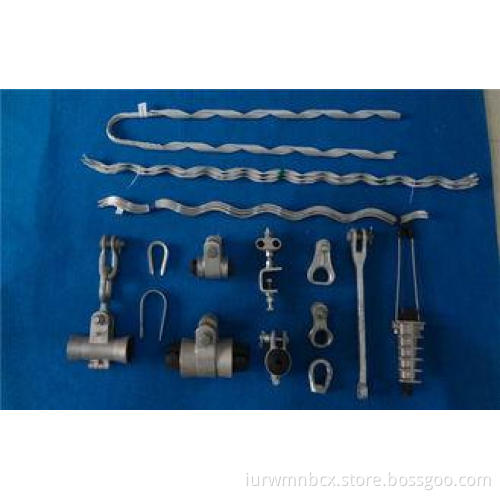 Preformed Suspension Clamp For ADSS , Transmission Line Fit